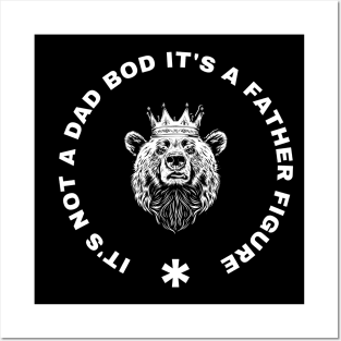 Dad bod bear Posters and Art